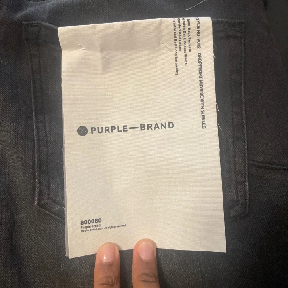 new Purple jeans - Picture 4 of 4